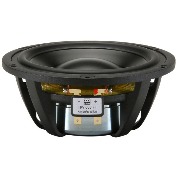Main product image for Morel TiW 638Ft Titanium Series Ferrite 6" Woof 297-101